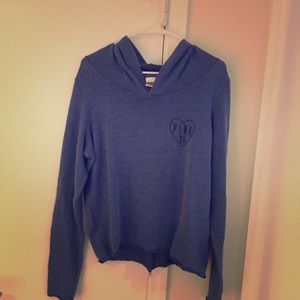 EUC Large Victoria’s Secret Pink Woven Hoodie